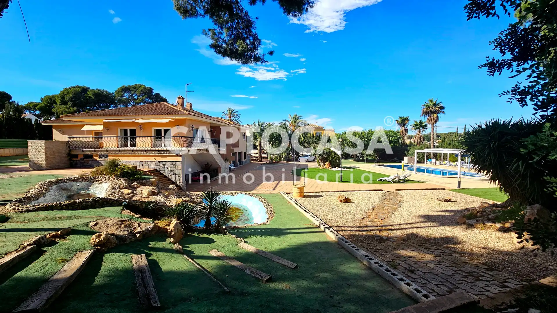 Vista exterior de Casa o chalet en venta en Cartagena con Aire acondicionado, Calefacción y Jardín privado