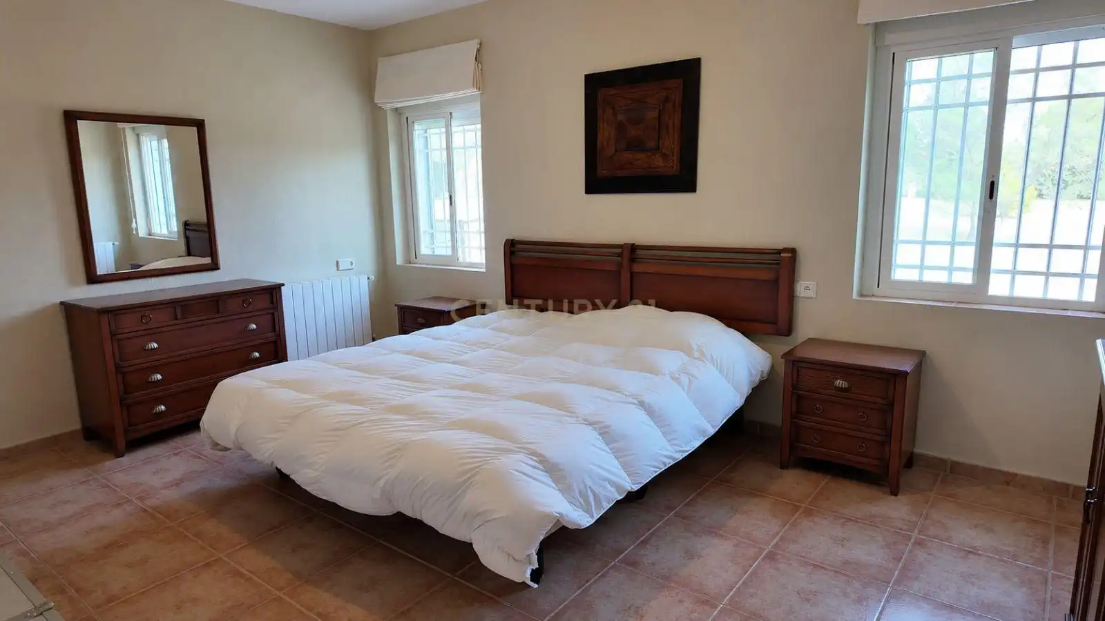 Dormitori de Casa o xalet en venda en Casar de Cáceres amb Aire condicionat, Jardí privat i Traster