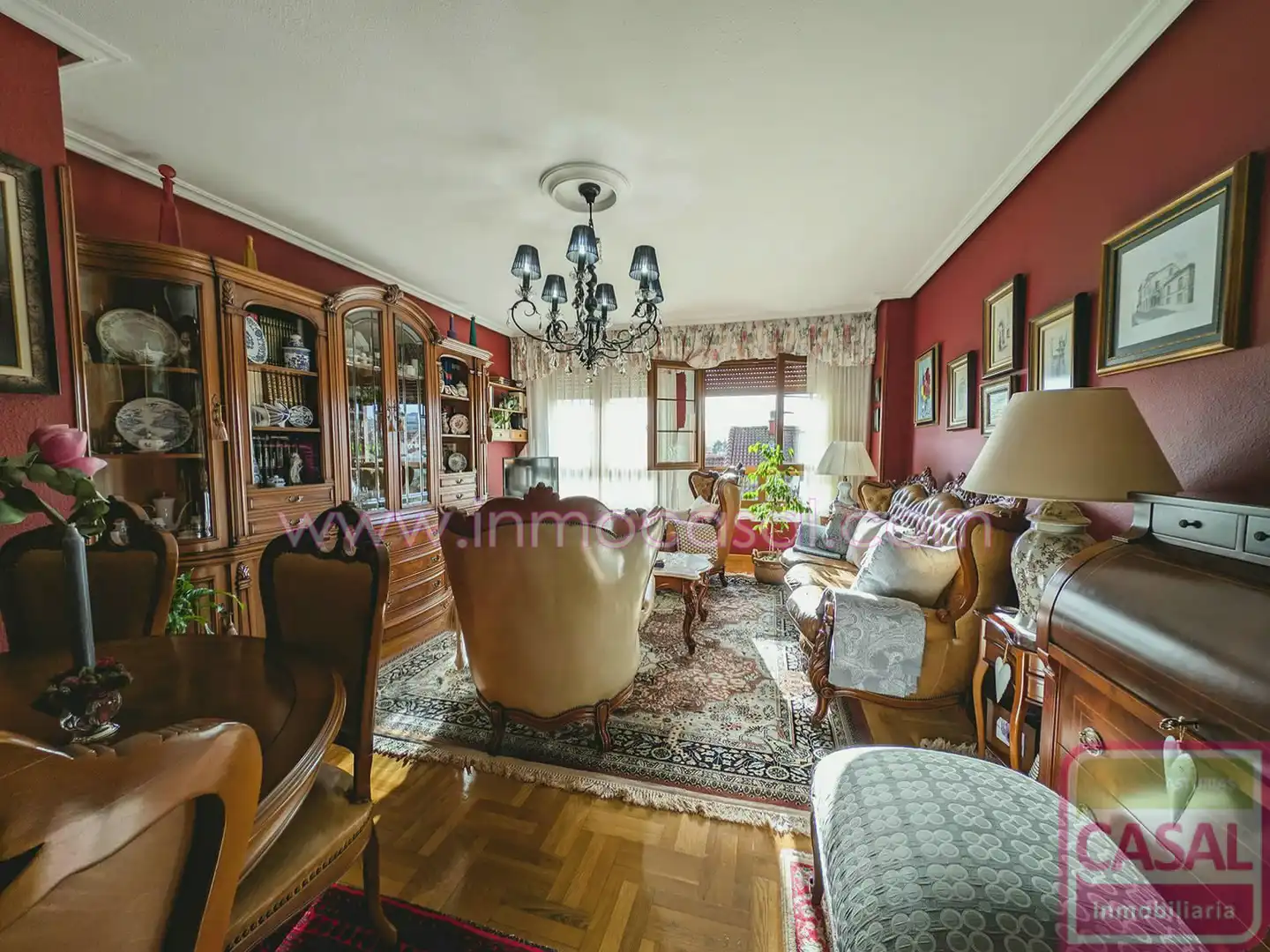 Living room of Flat for rent in Avilés  with Heating, Terrace and Storage room