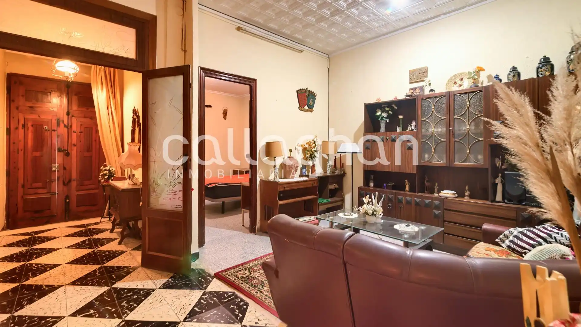 Sala de estar de Casa adosada en venta en Chilches / Xilxes
