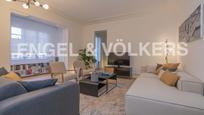 Living room of Apartment to rent in  Barcelona Capital  with Air Conditioner and Balcony