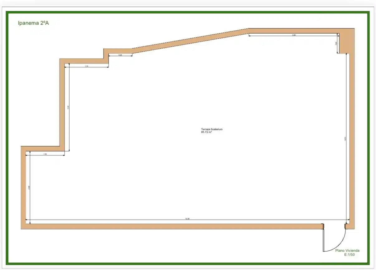 Attic for sale in Zona Galúa - Calnegre