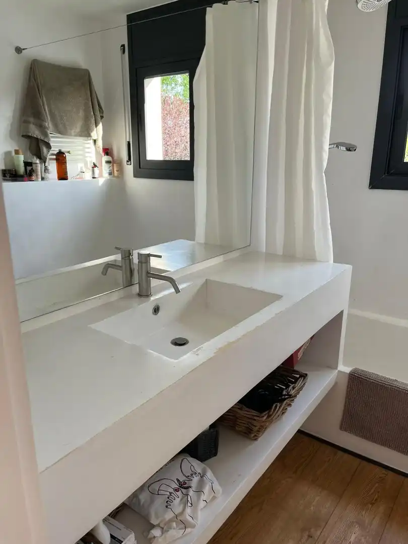 Bathroom of Houses for rent in Sant Just Desvern  with Air Conditioner, Heating and Terrace