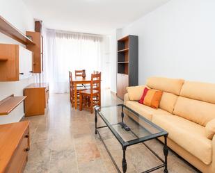 Living room of Flat to rent in  Granada Capital  with Heating, Furnished and Washing machine