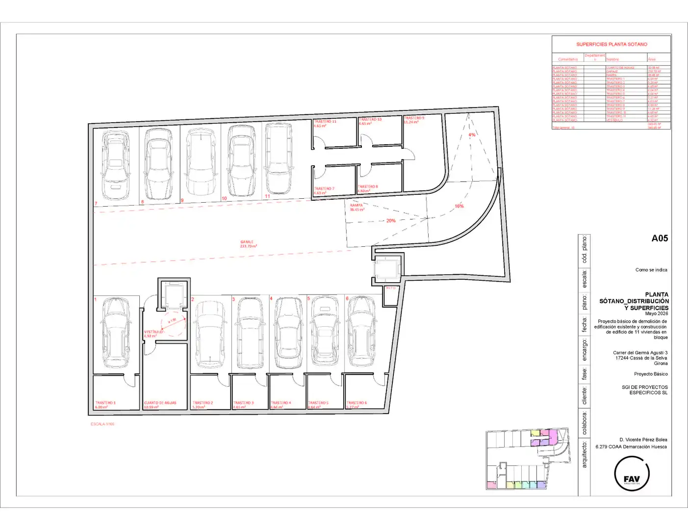 Parking de Piso en venta en Cassà de la Selva con Aire acondicionado, Calefacción y Parquet