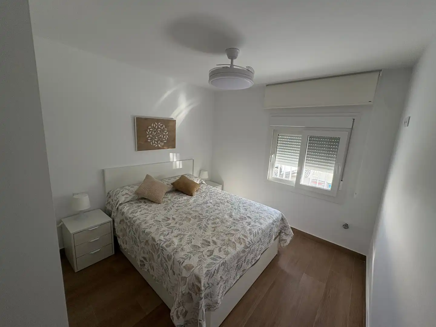 Bedroom of Apartments for rent in Málaga  with Air Conditioner, Heating and Furnished