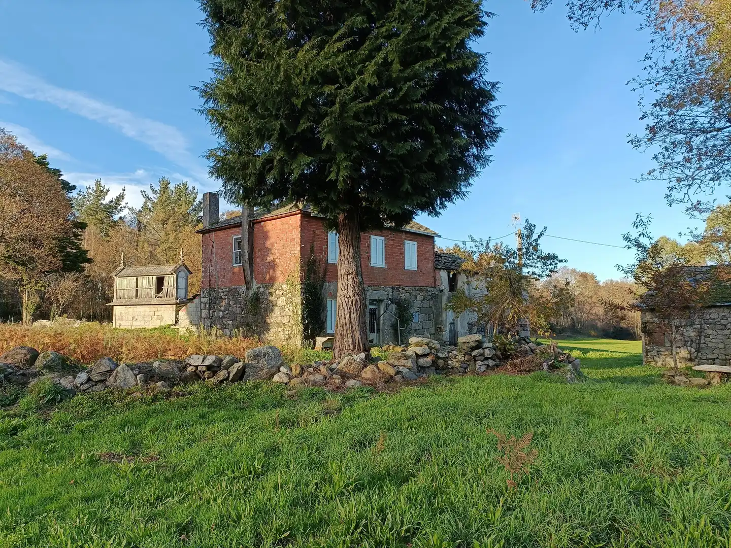 Vista exterior de Casa o xalet en venda en Guitiriz amb Jardí privat i Traster