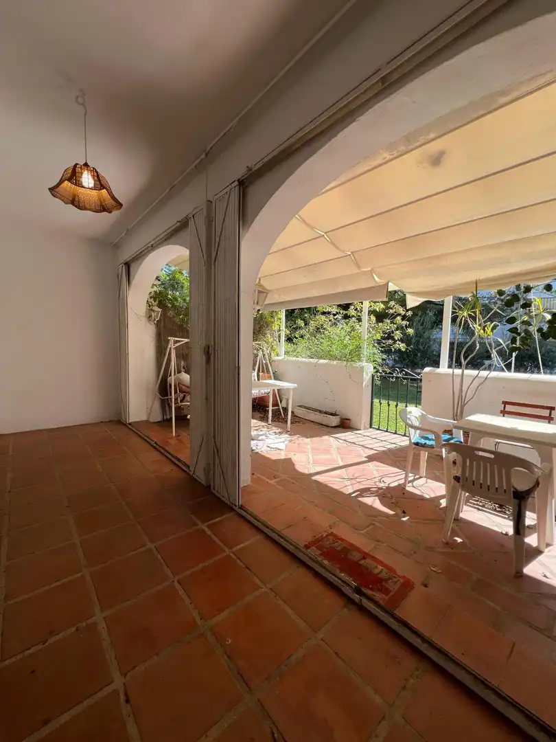 Terrassa de Casa adosada en venda en Fuengirola amb Aire condicionat, Jardí privat i Terrassa