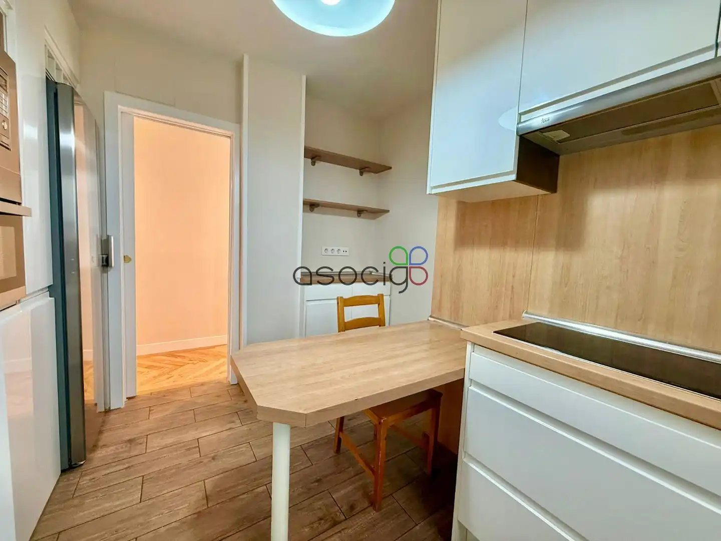 Kitchen of Flat for sale in Guadalajara  with Heating, Terrace and Storage room