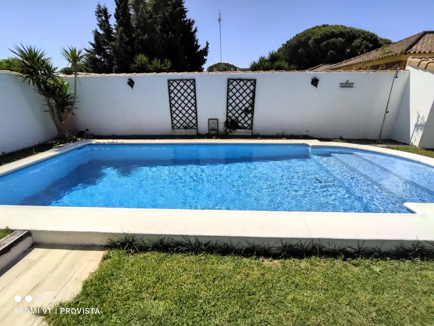 Piscina de Casa o xalet de lloguer en Chiclana de la Frontera amb Jardí privat, Terrassa i Piscina