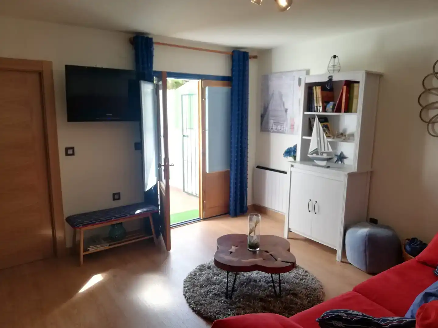 Sala d'estar de Pis de lloguer en Llanes
