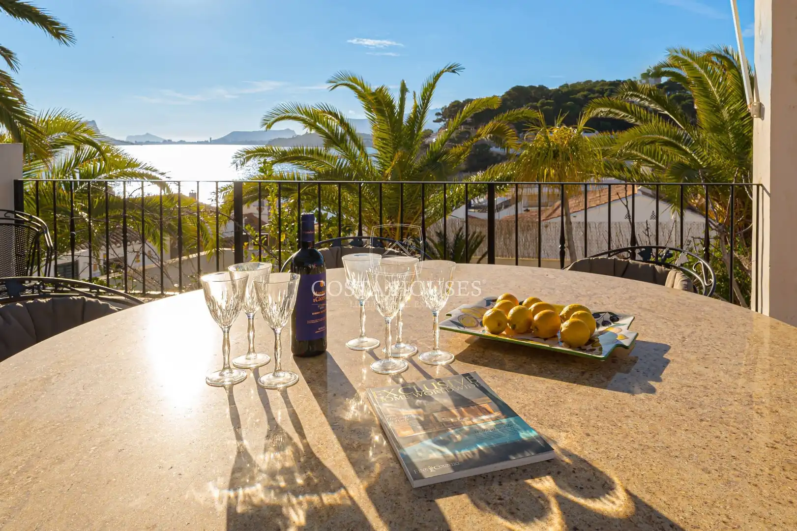 Terrassa de Casa o xalet en venda en Moraira amb Aire condicionat, Calefacció i Jardí privat