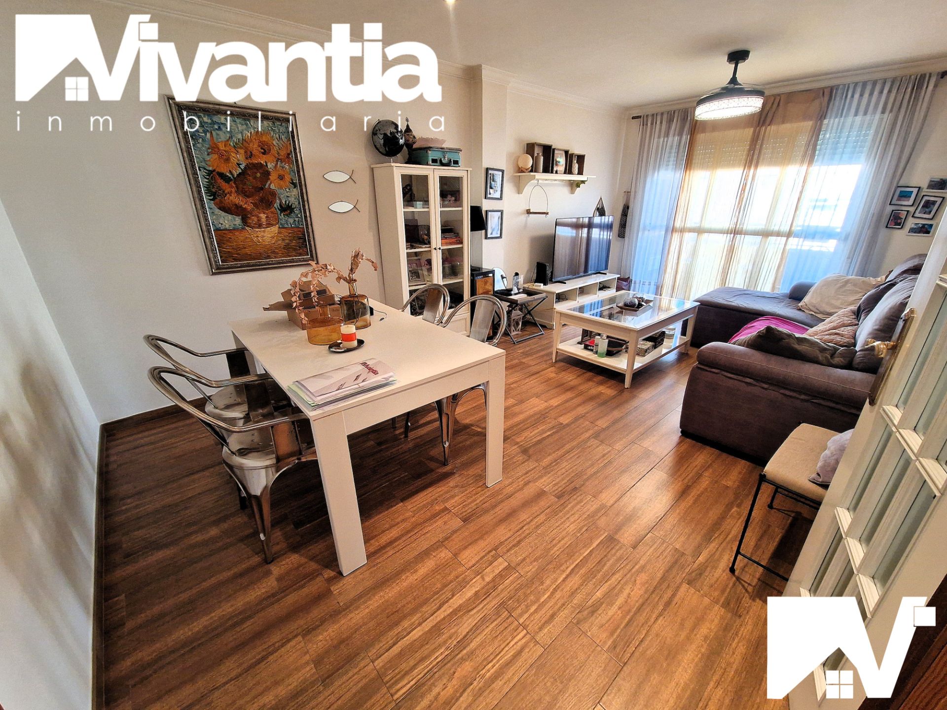 Sala de estar de Piso en venta en Lorca con Aire acondicionado, Calefacción y Terraza