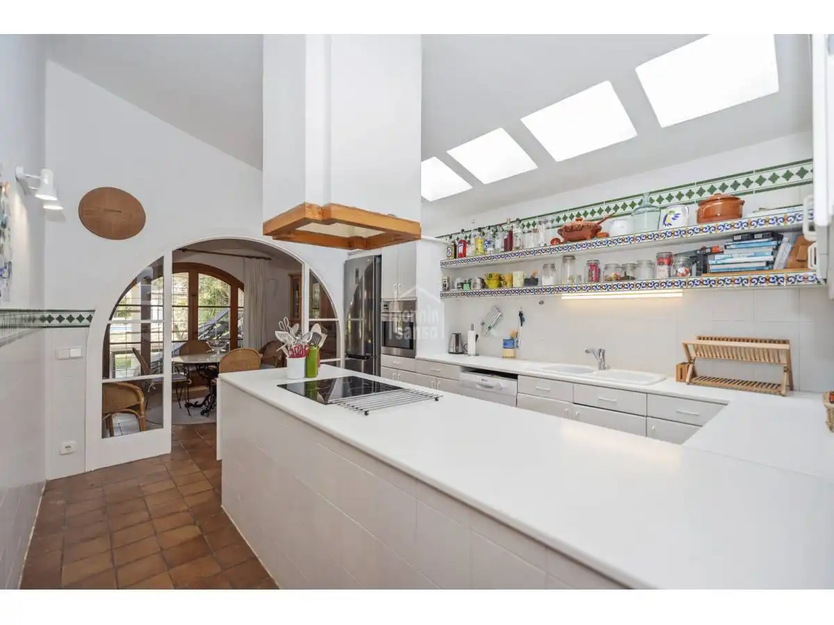Kitchen of Country homes for sale in Maó - Mahón  with Private garden, Terrace and Swimming Pool