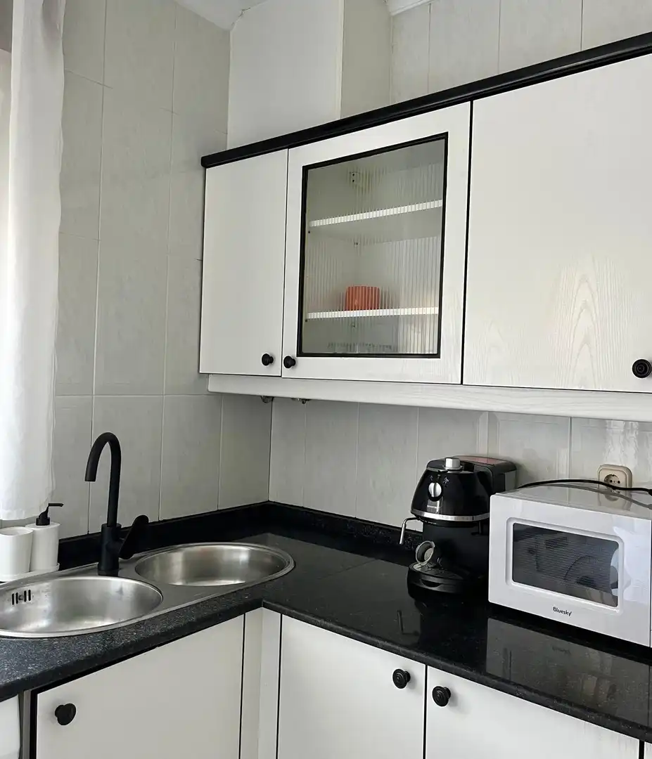 Kitchen of Flat for rent in O Grove  