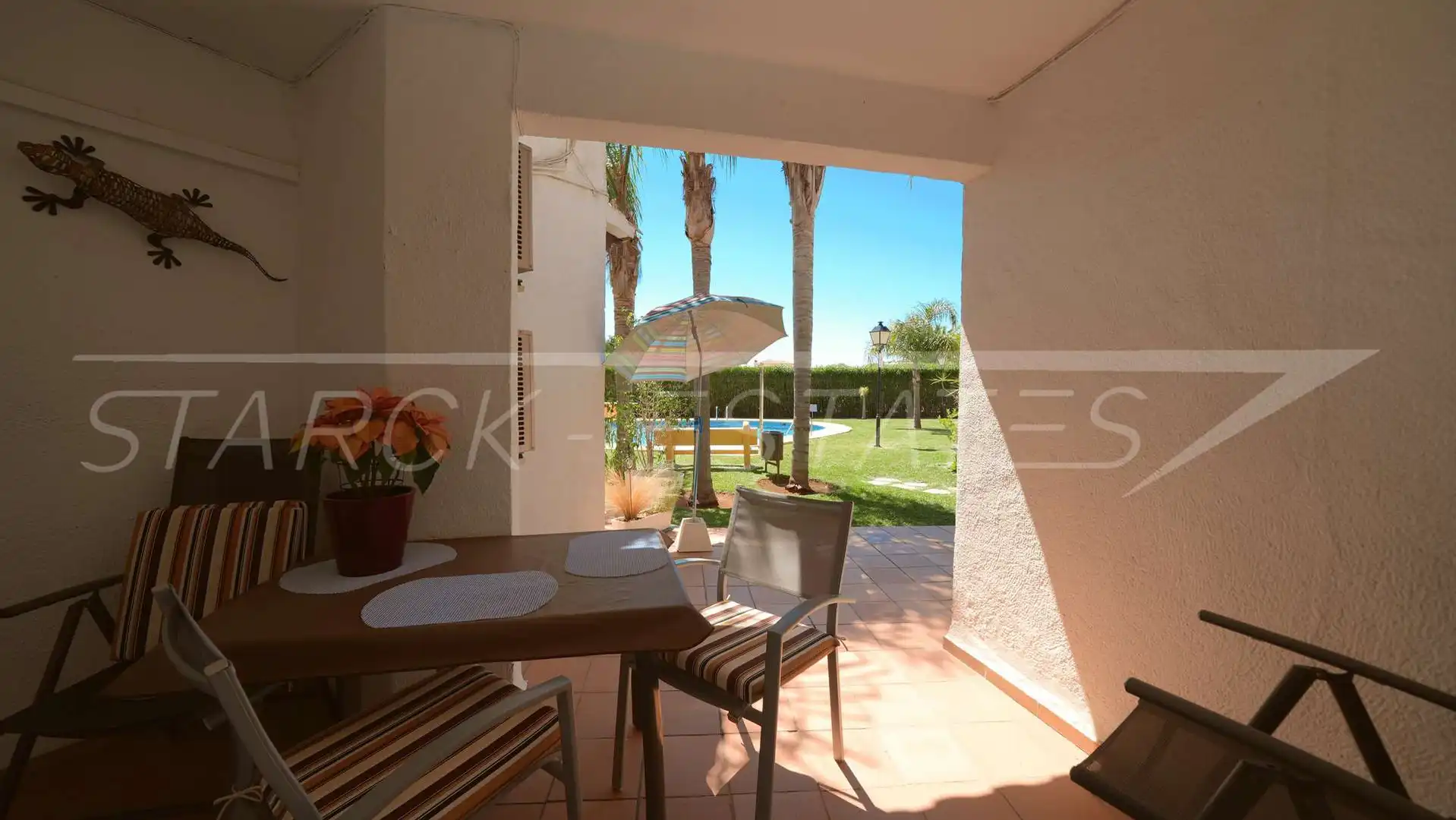 Jardín de Casa o chalet en venta en Els Poblets con Aire acondicionado y Piscina