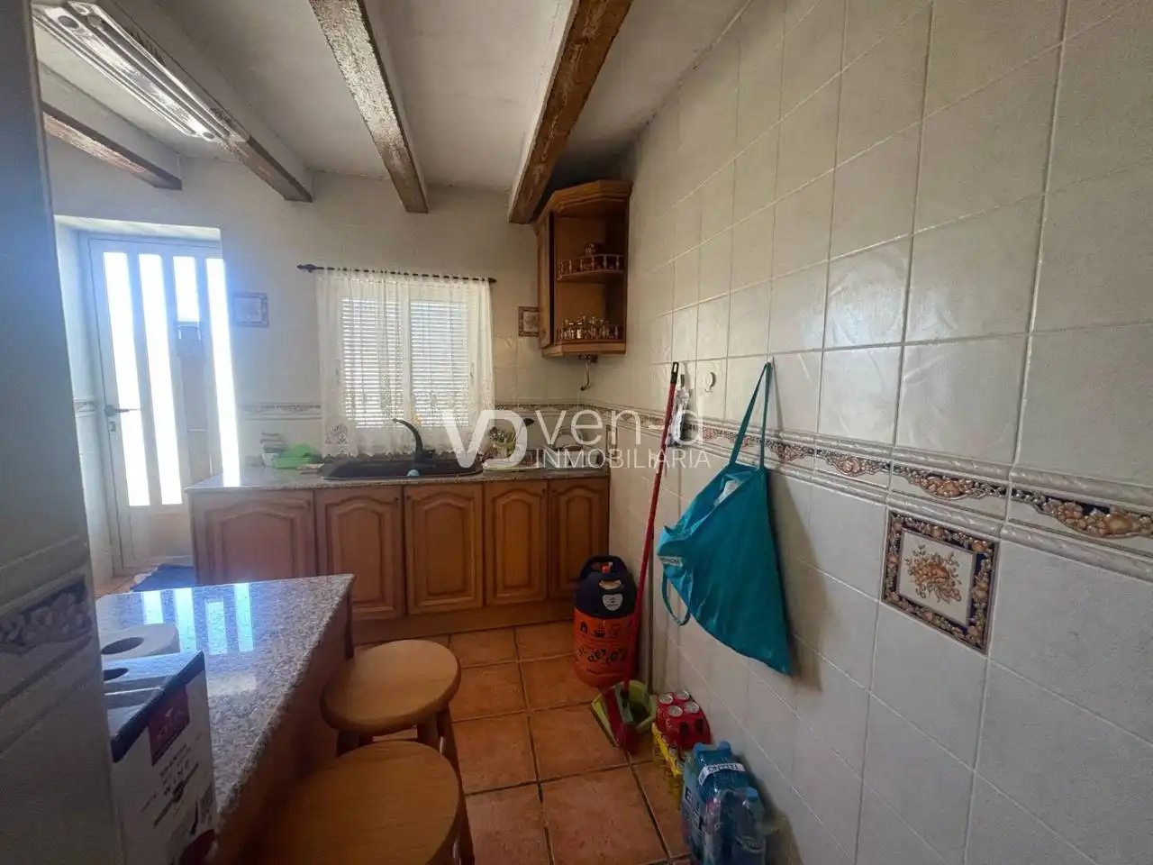 Cocina de Casa o chalet en venta en Enguera con Aire acondicionado, Calefacción y Jardín privado