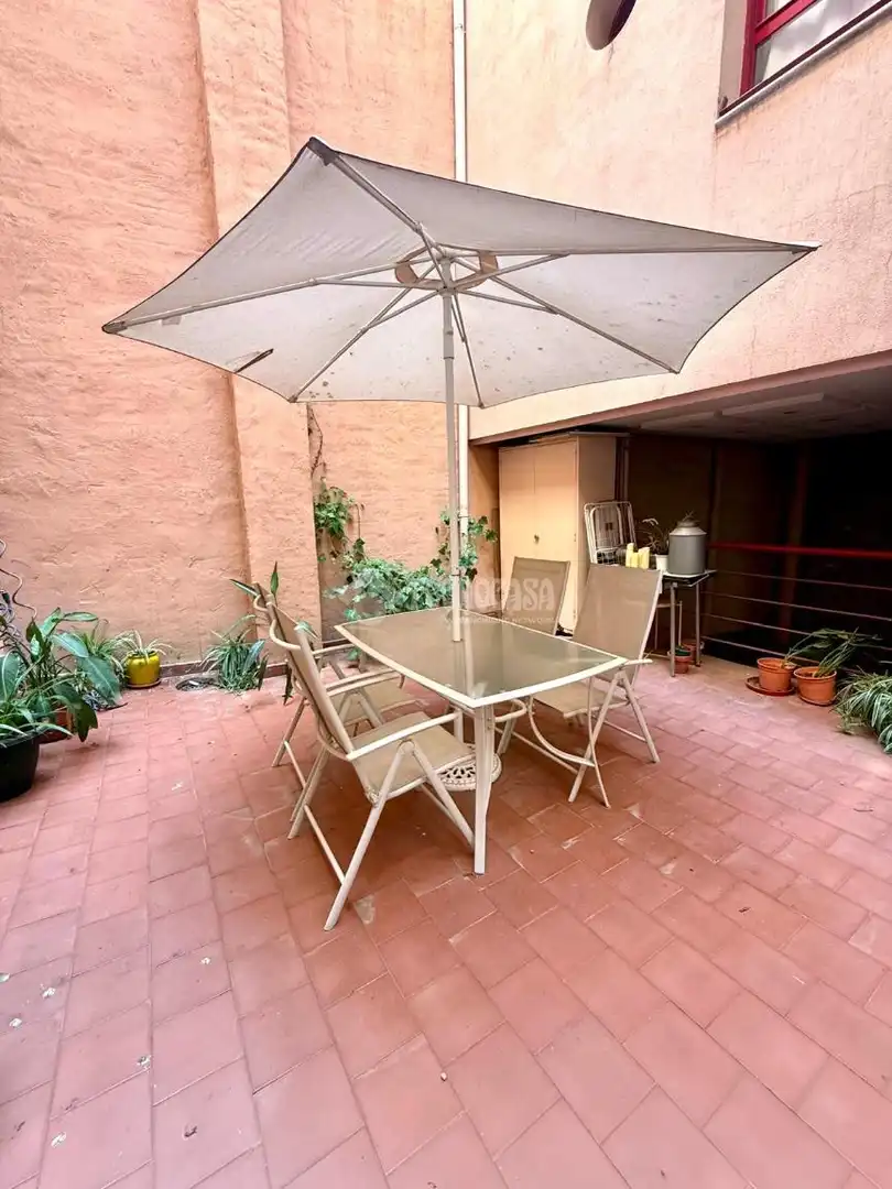 Terraza de Estudio de alquiler en Madrid con Aire acondicionado y Terraza