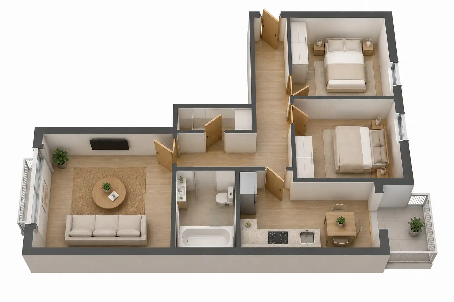 Piso en venta en Roses con Aire acondicionado, Calefacción y Amueblado