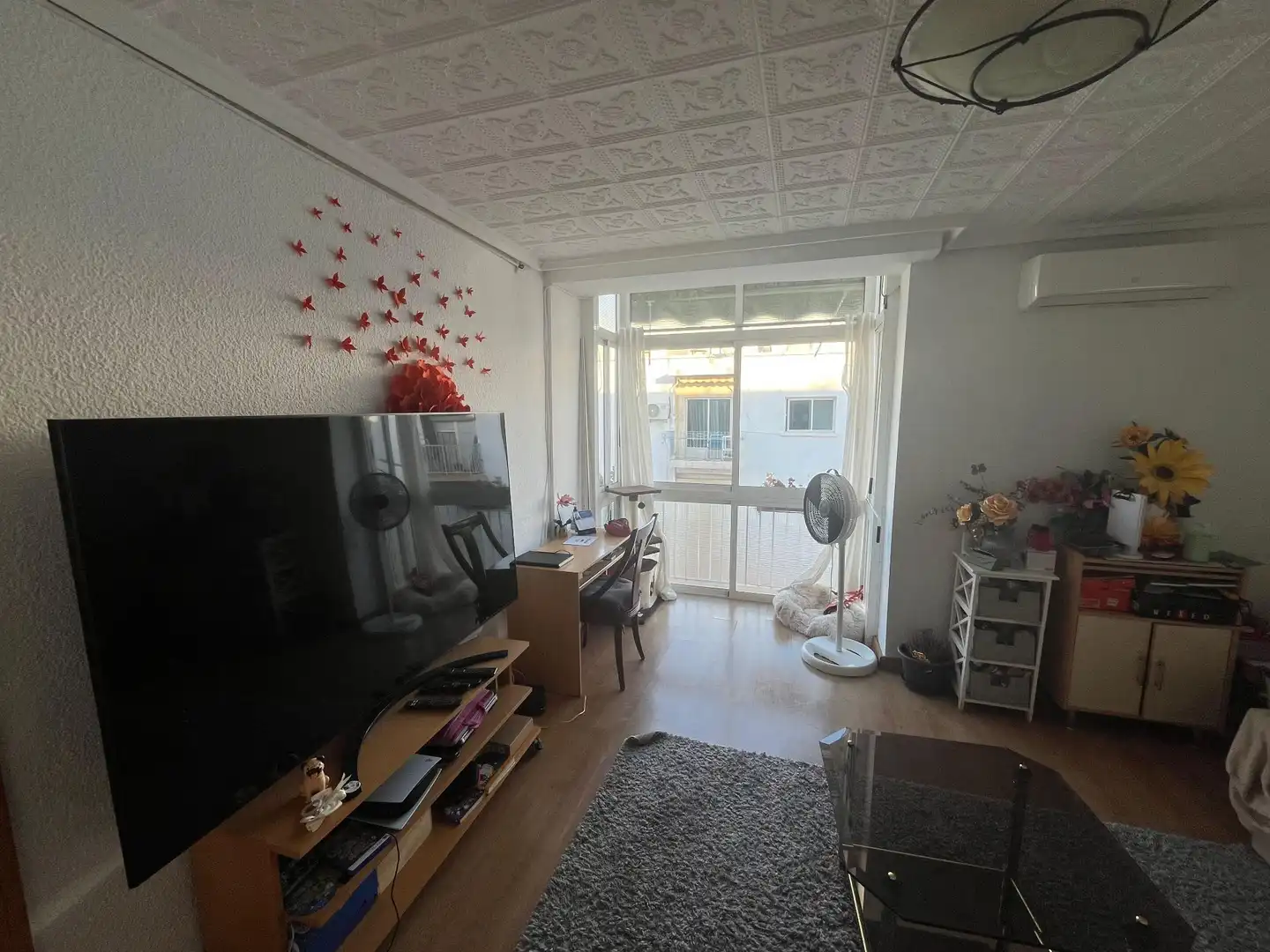 Sala de estar de Piso en venta en Benetússer con Aire acondicionado, Calefacción y Terraza