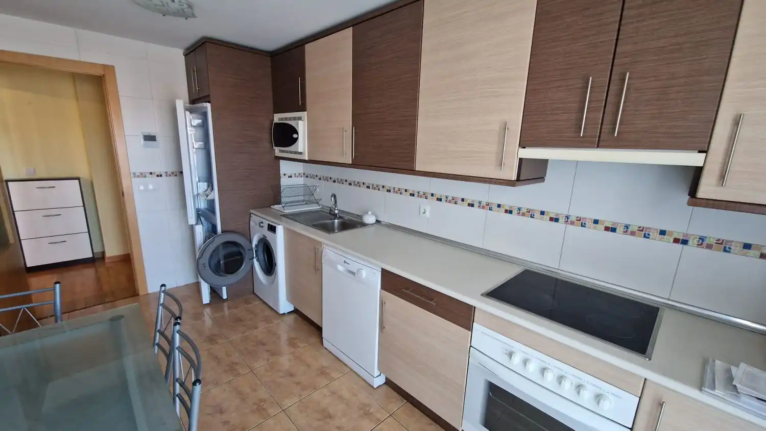 Küche von Wohnung zum Verkauf in León Capital  mit Heizung, Parkett und Terrasse