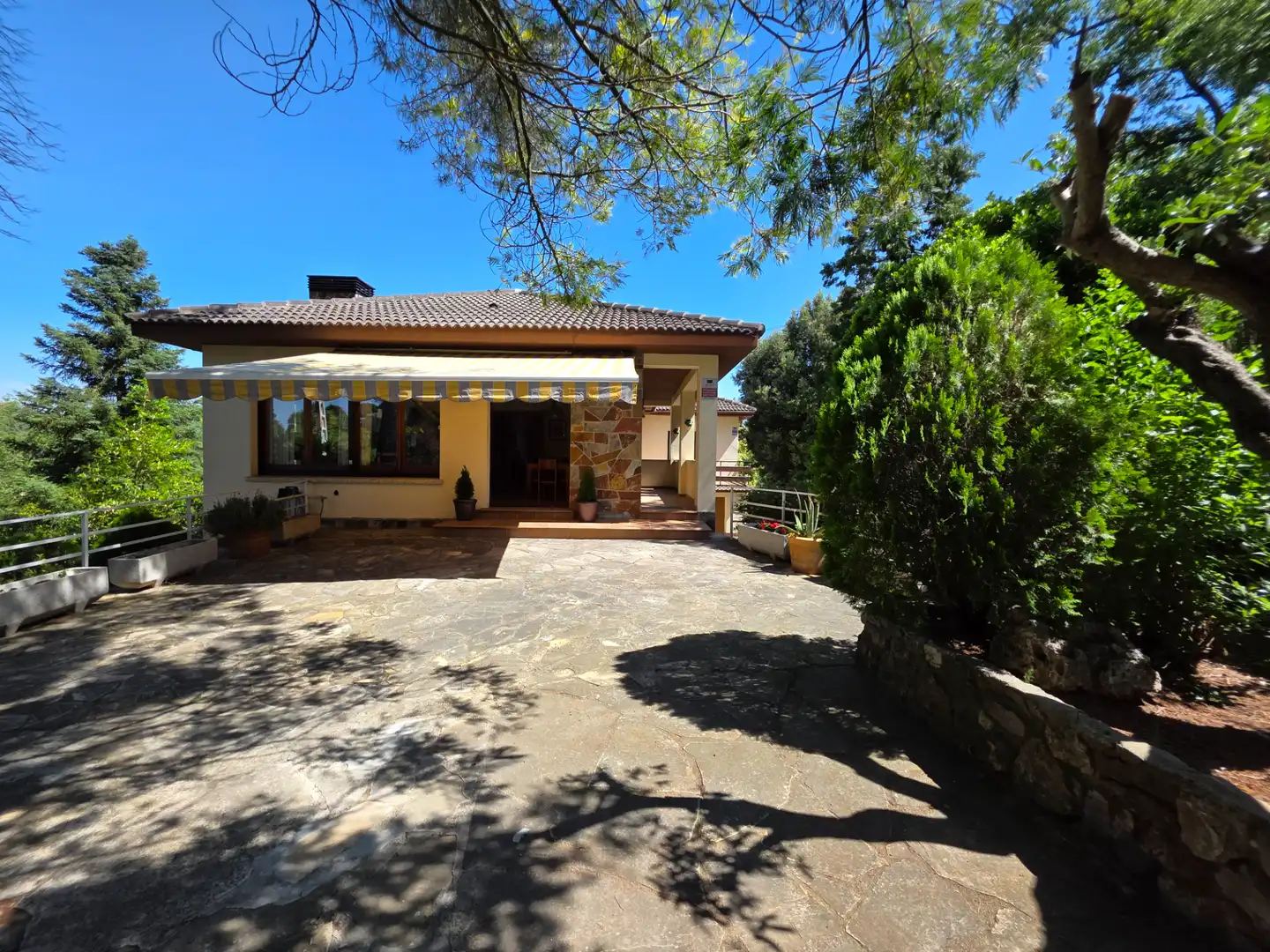Jardín de Casa o chalet en venta en Vallirana con Calefacción, Terraza y Piscina