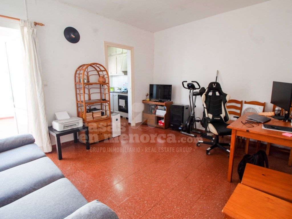 Sala de estar de Piso en venta en Es Castell