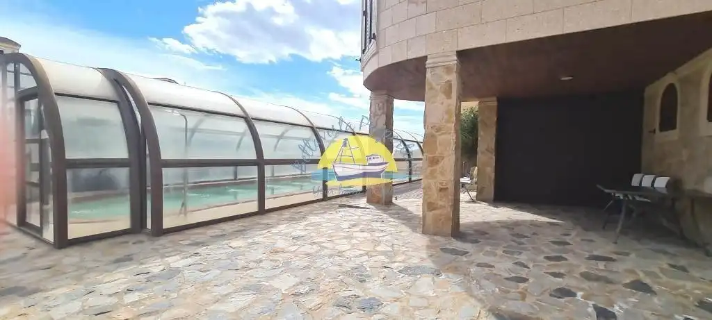Terrasse von Country house zum Verkauf in Cartagena mit Privatgarten, Schwimmbad und Möbliert