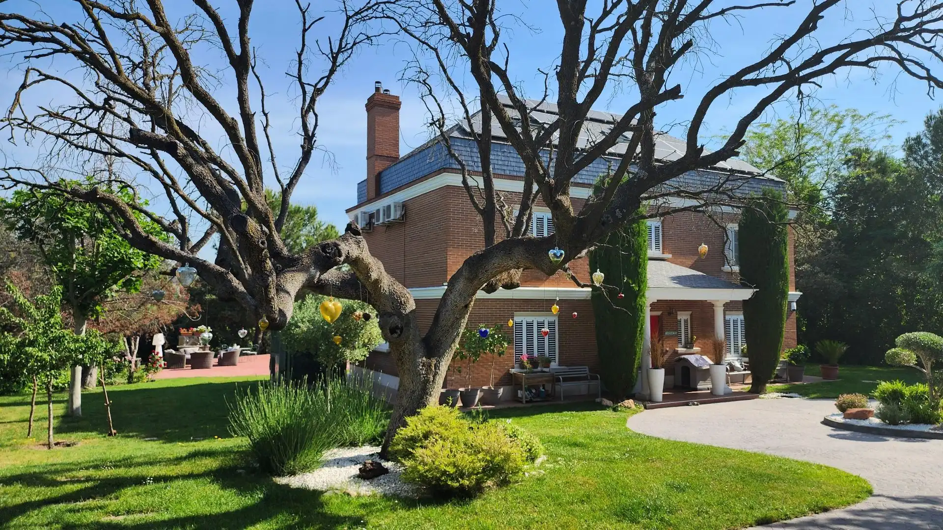 Vista exterior de Casa o chalet en venta en Villaviciosa de Odón con Aire acondicionado, Calefacción y Terraza