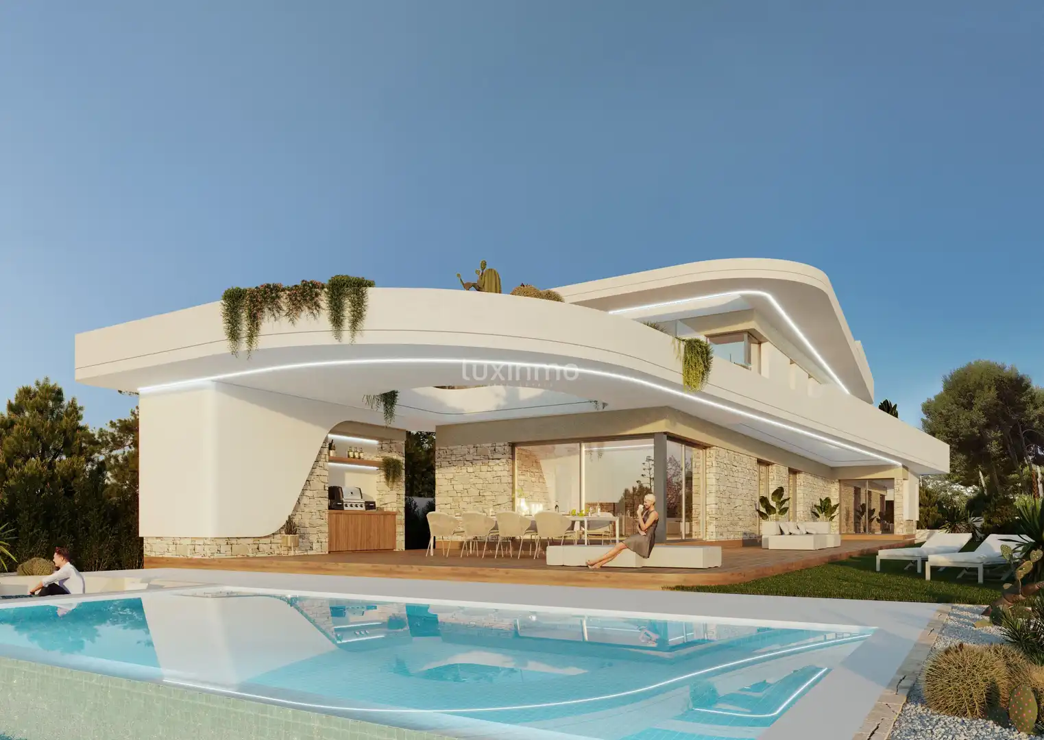 Chalet con terraza en venta en Benimeit - Tabaira