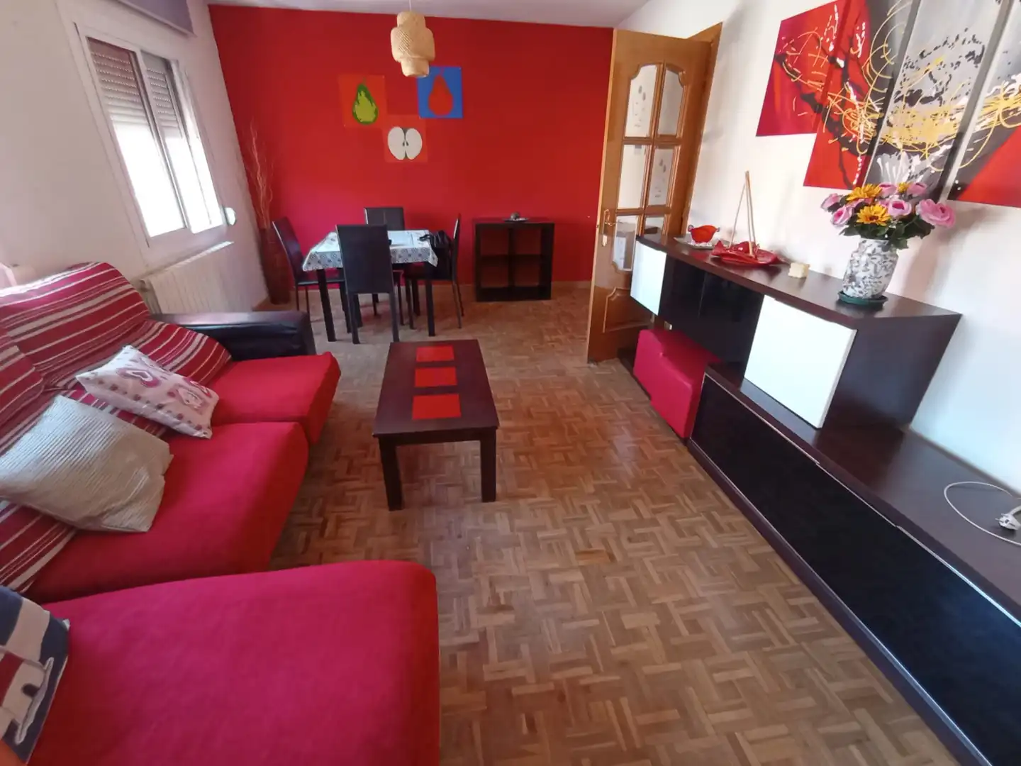 Sala de estar de Piso en venta en Madrid con Aire acondicionado, Calefacción y Parquet