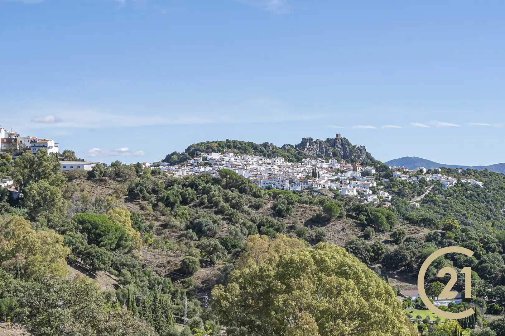 Vista exterior de Casa adosada en venta en Gaucín con Jardín privado, Terraza y Trastero