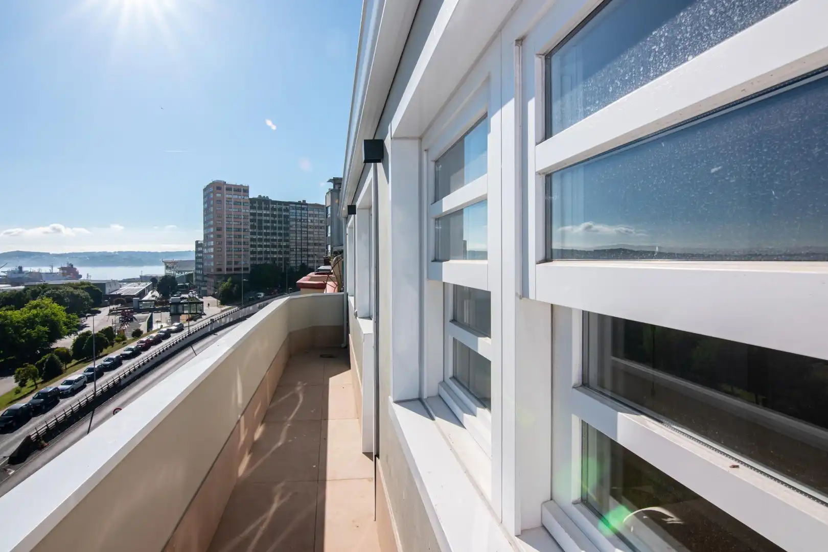 Terraza de Ático en venta en A Coruña Capital  con Calefacción y Terraza