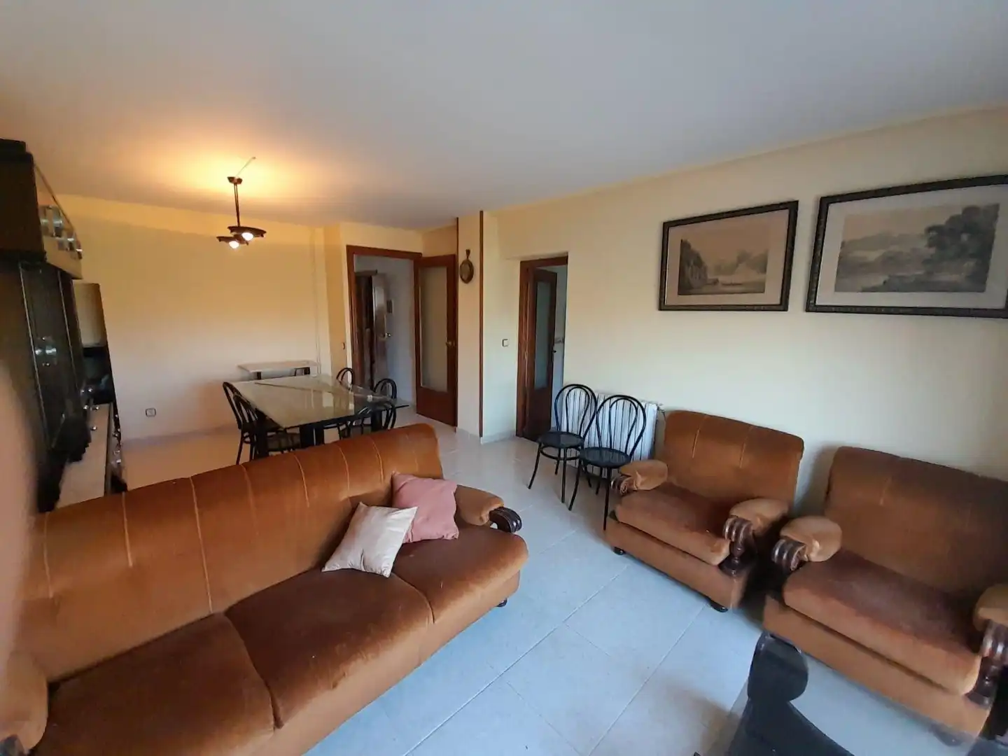 Living room of Houses for sale in Benissanet  with Heating, Private garden and Terrace