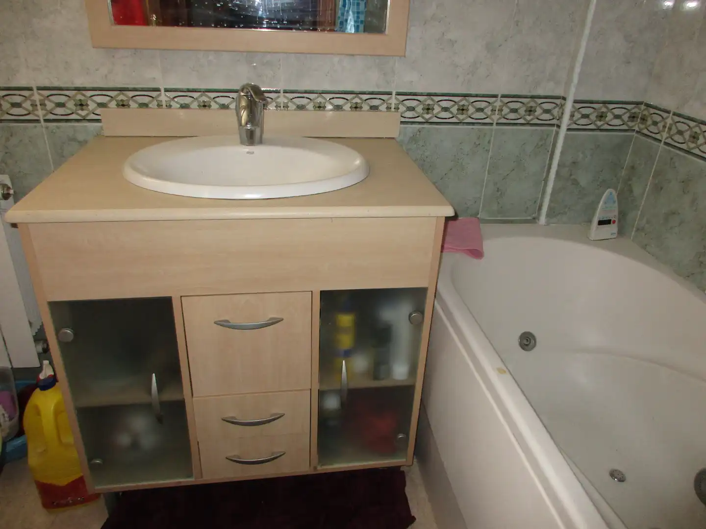 Baño de Piso de alquiler en Reus con Calefacción, Parquet y Amueblado