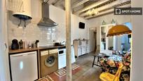 Kitchen of Flat to rent in  Madrid Capital  with Air Conditioner and Balcony