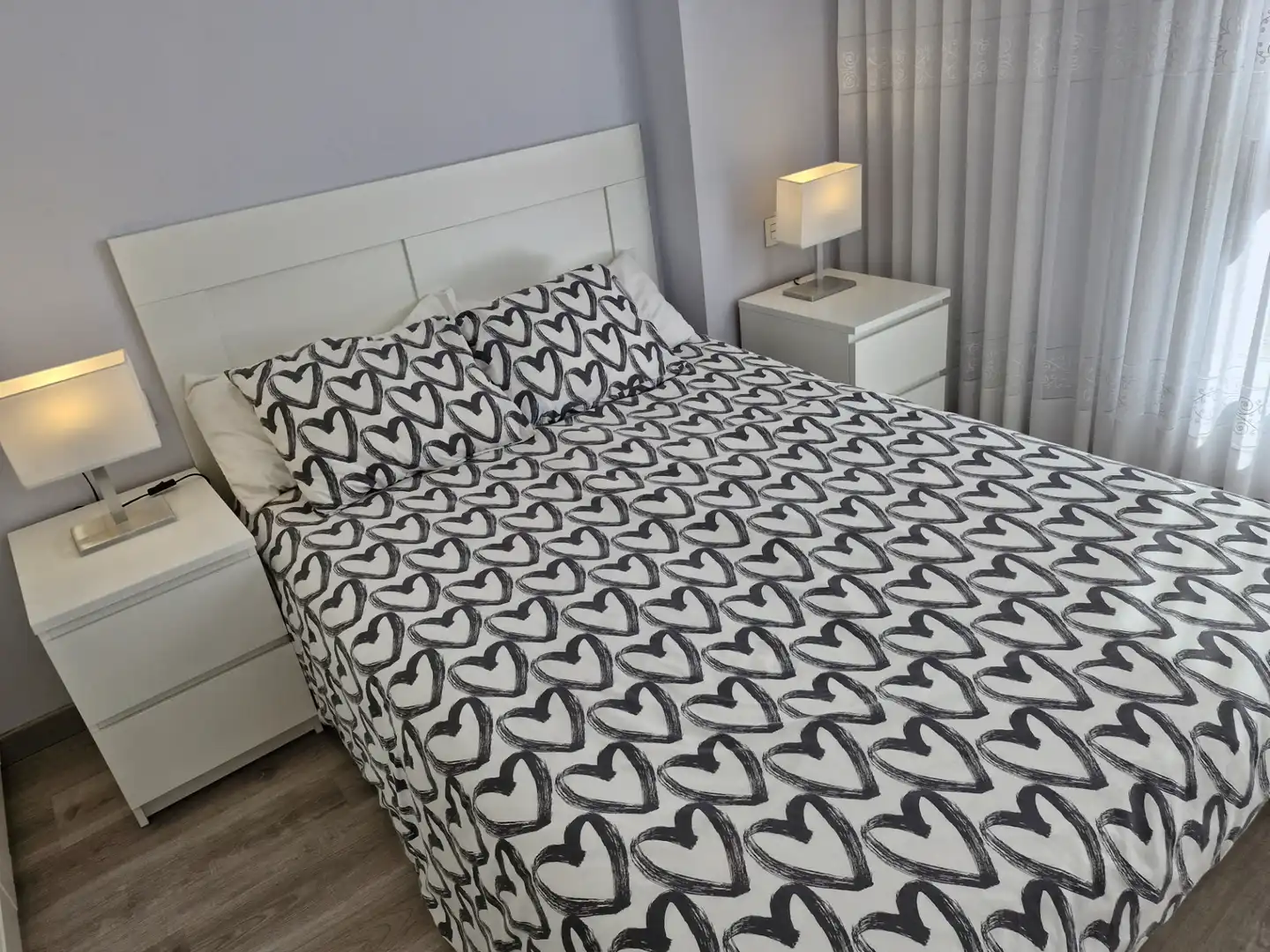 Bedroom of Flat for rent in Bilbao   with Heating, Furnished and Oven