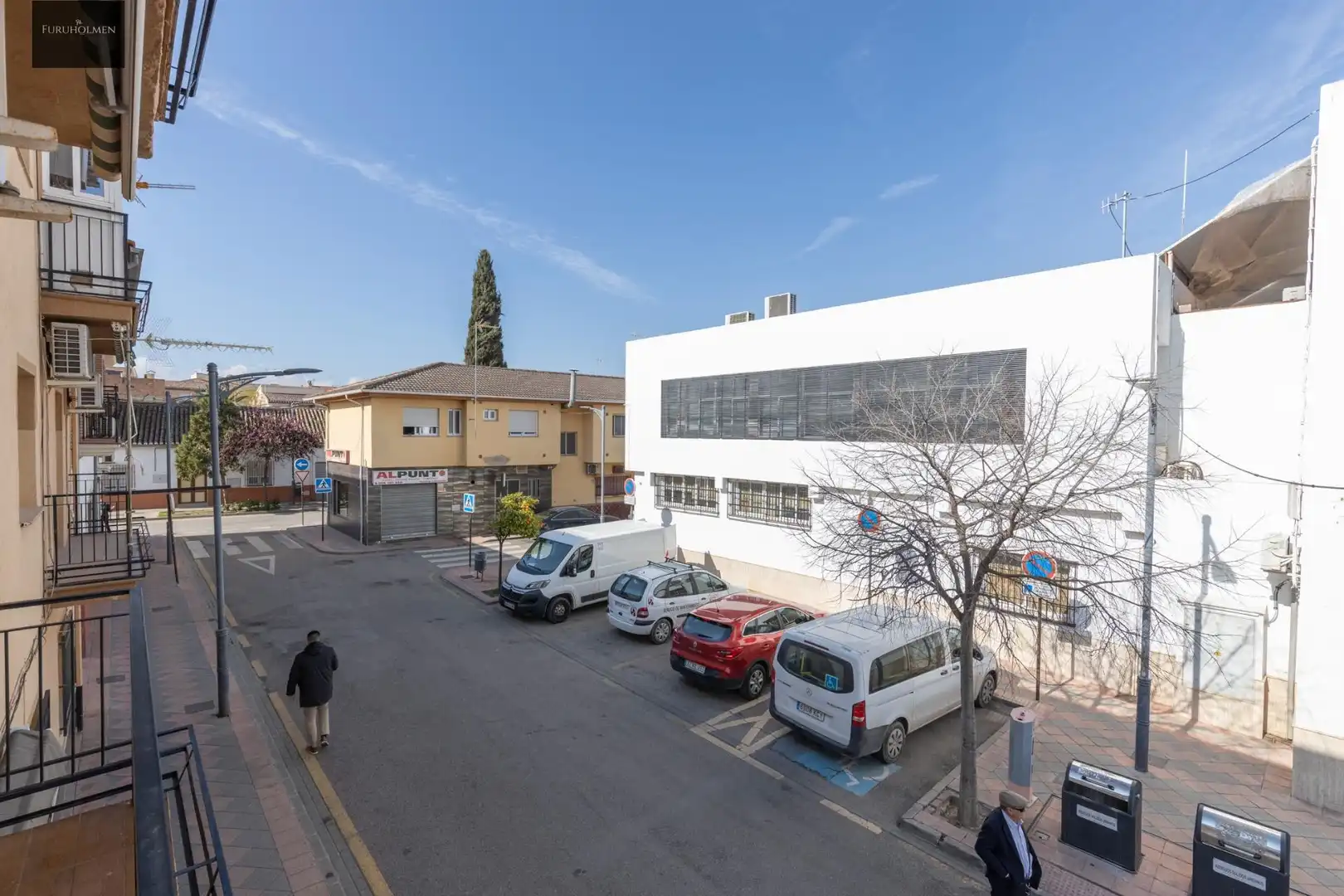Exterior view of Flat for sale in Armilla  with Air Conditioner and Heating