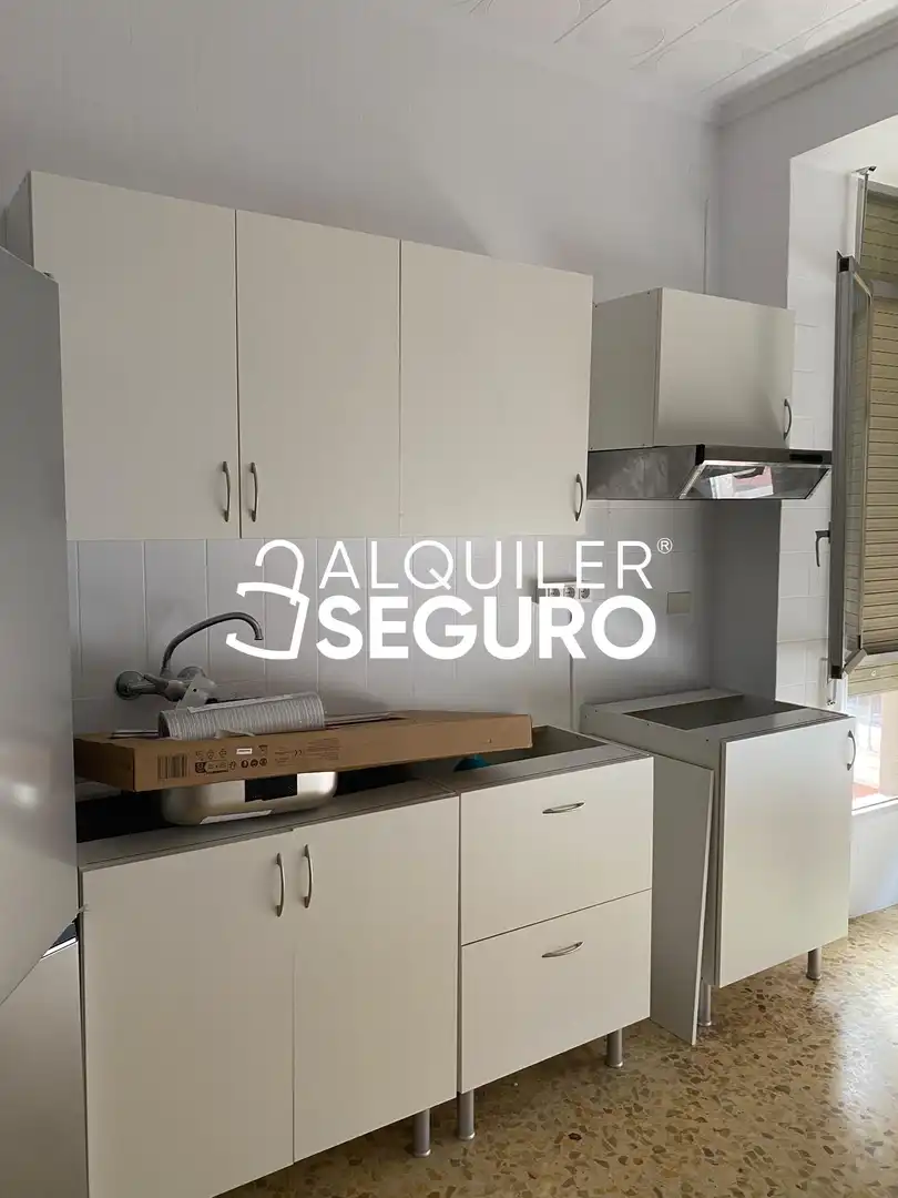 Kitchen of Flat for rent in Zaragoza  with Air Conditioner