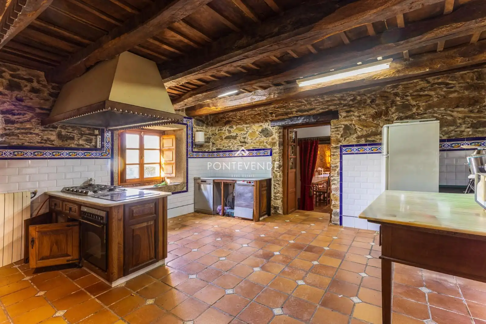 Cocina de Casa o chalet en venta en Santiso con Calefacción, Jardín privado y Terraza