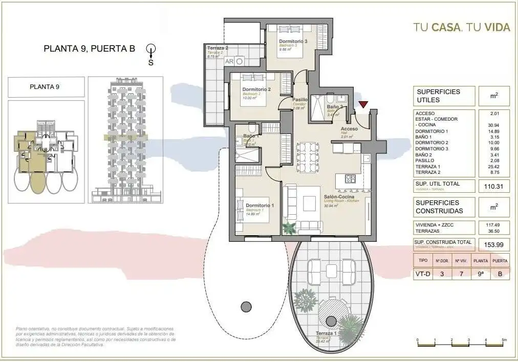 Apartamento con terraza en venta en Marisol Park - Ortembach - Los Almendros, imagen 33