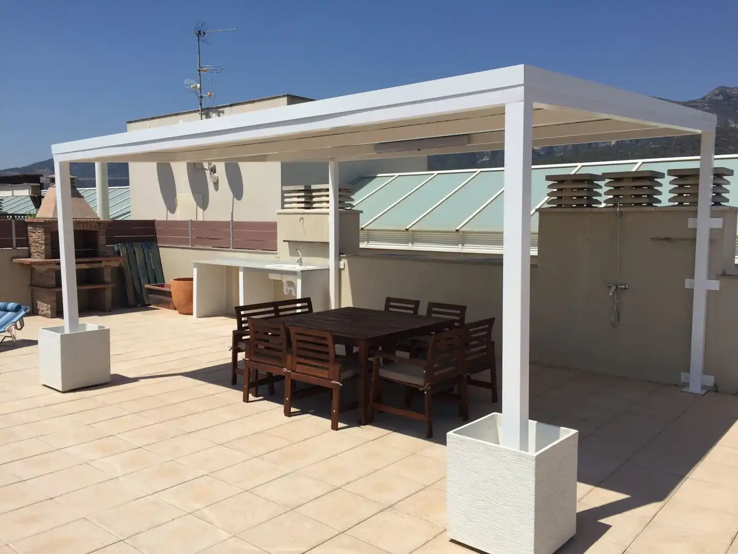 Terraza de Ático en venta en La Ràpita con Aire acondicionado, Calefacción y Parquet