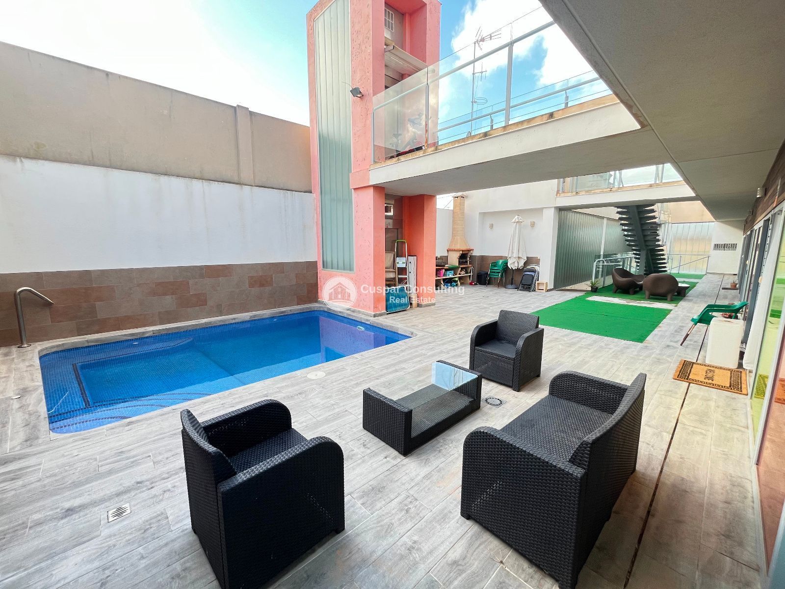 Piscina de Apartament en venda en Cartagena amb Aire condicionat, Terrassa i Traster