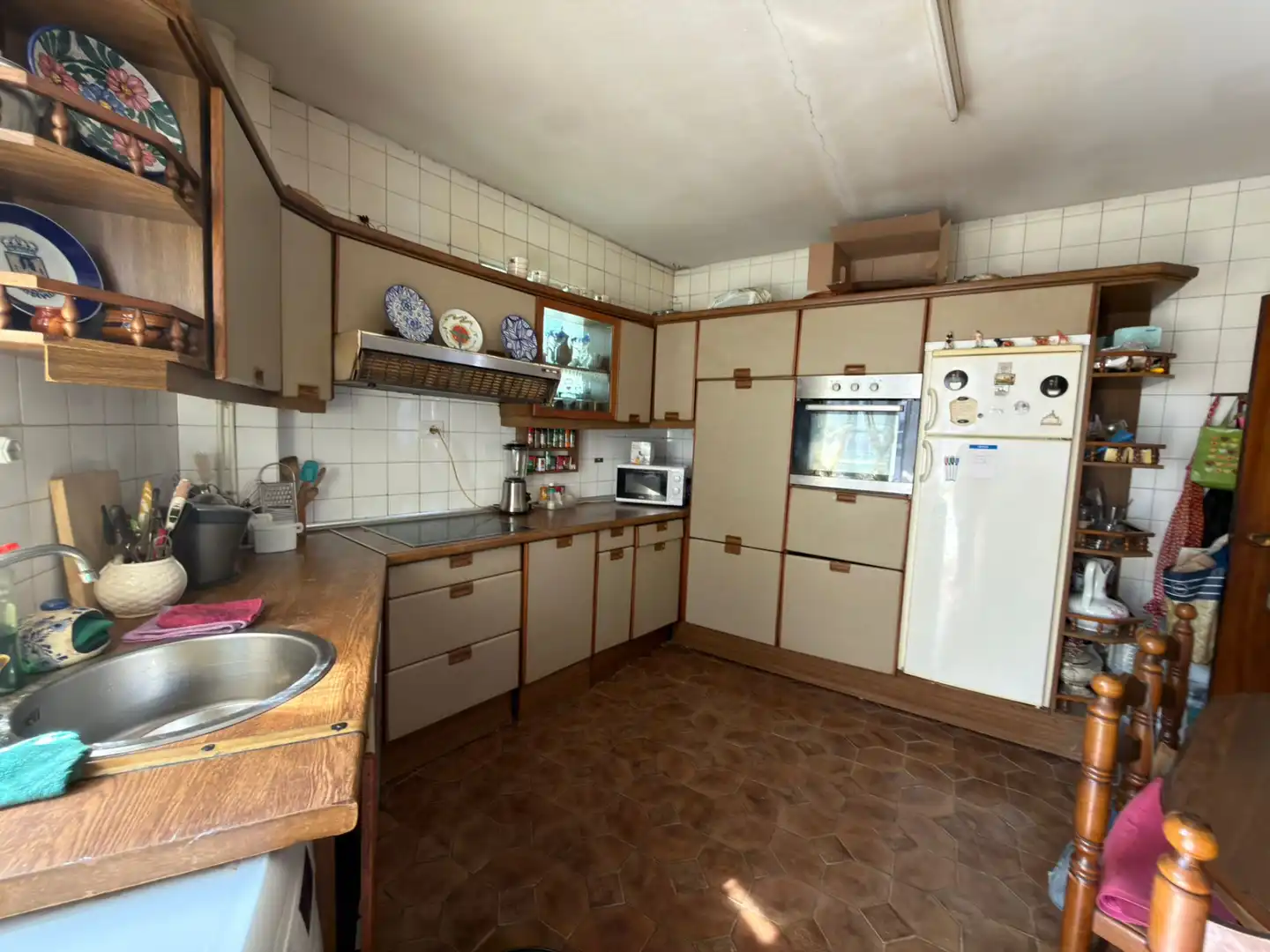 Cocina de Piso en venta en Pontevedra Capital  con Calefacción, Parquet y Horno