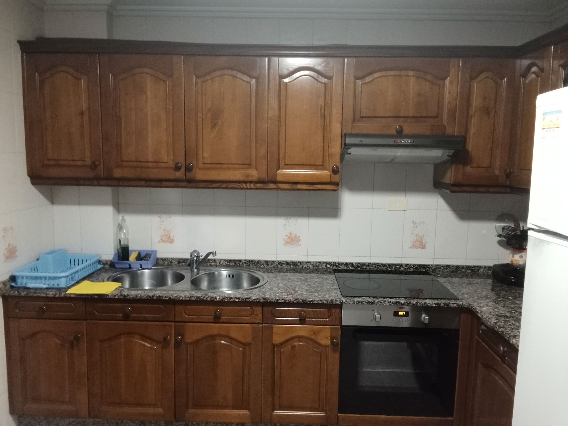 Kitchen of Flat to rent in Ferrol  with Furnished, Oven and Washing machine