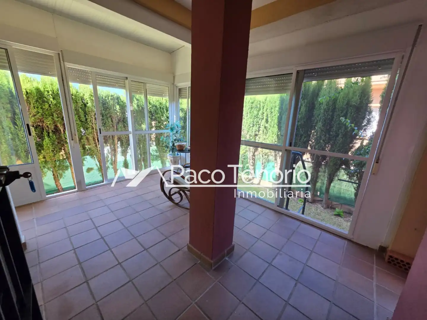 Terrasse von Wohnung zum Verkauf in Islantilla mit Privatgarten, Terrasse und Abstellraum