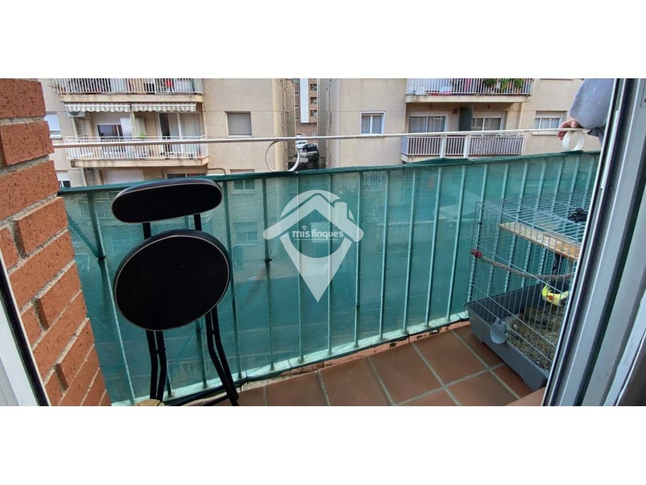 Terrasse von Wohnung zum Verkauf in Terrassa mit Heizung und Balkon