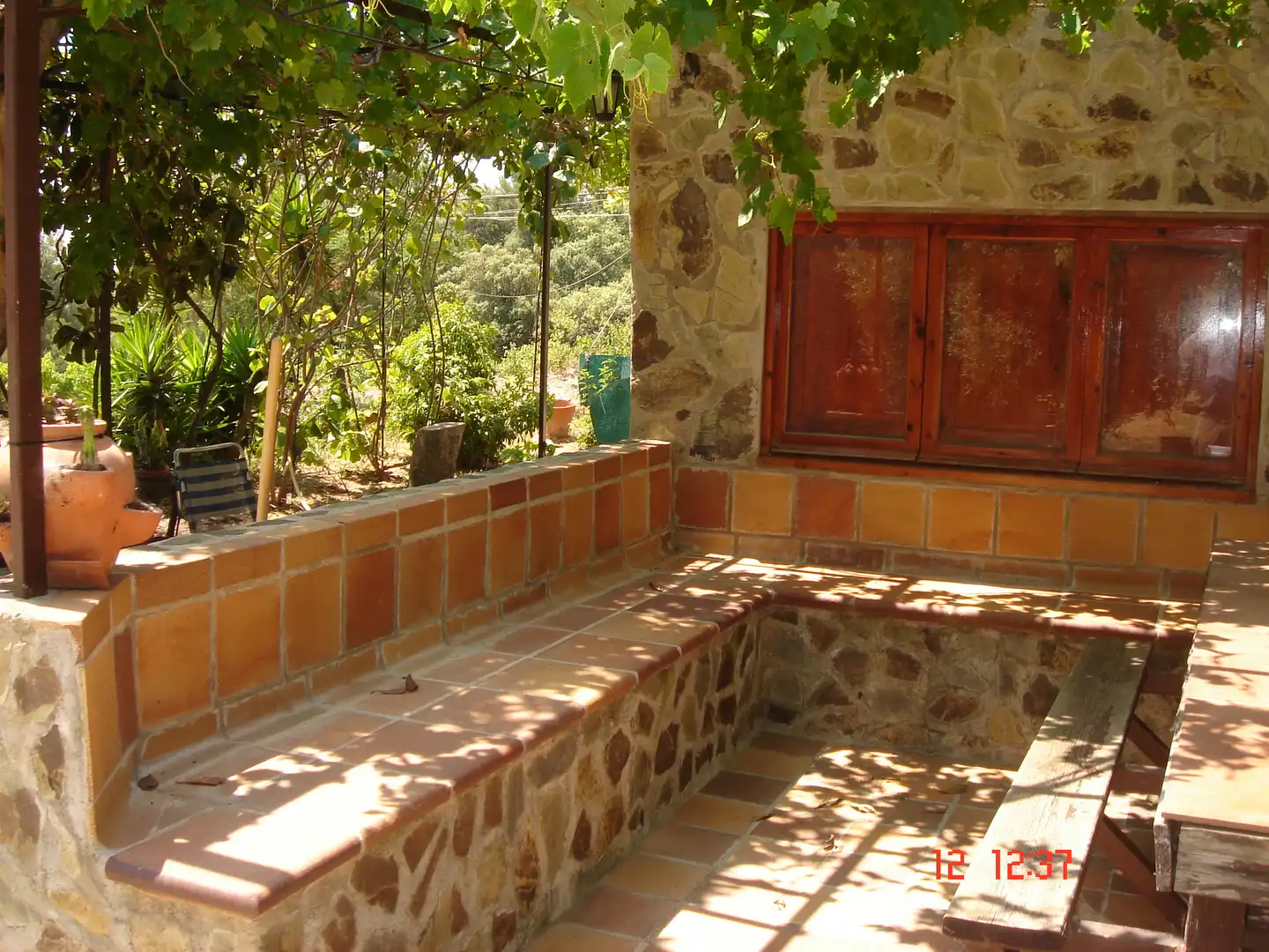 Terraza de Finca rústica en venta en Almoster con Calefacción, Terraza y Piscina
