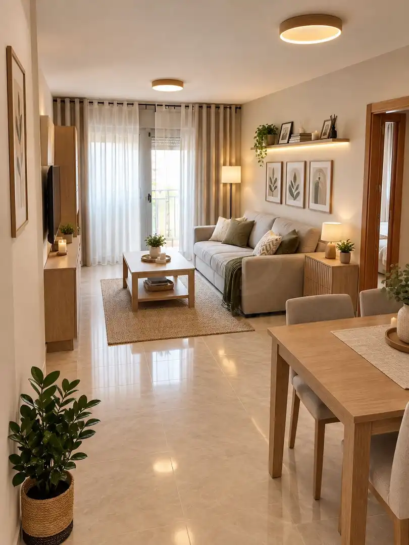 Sala de estar de Piso en venta en Cotomar