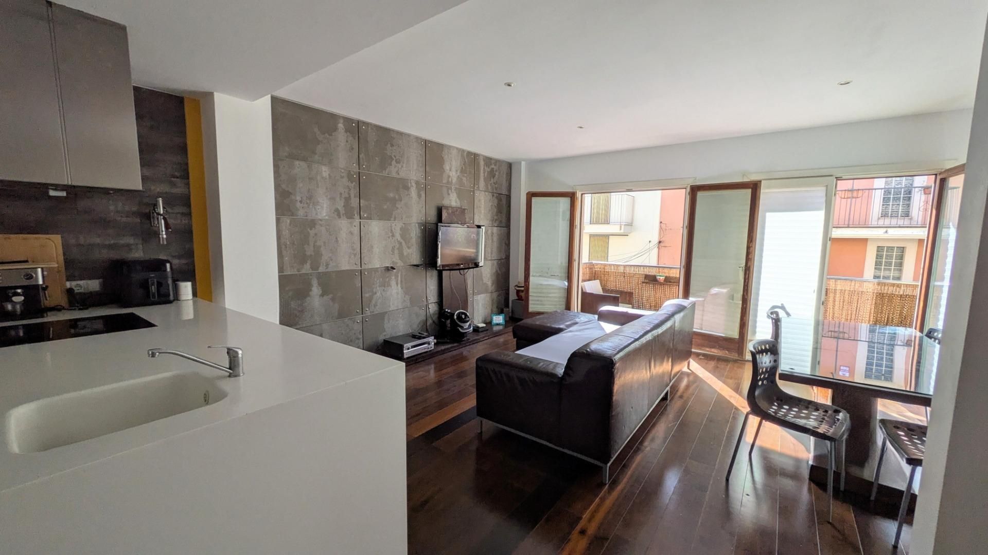 Living room of Flat for sale in Alaró  with Heating and Balcony